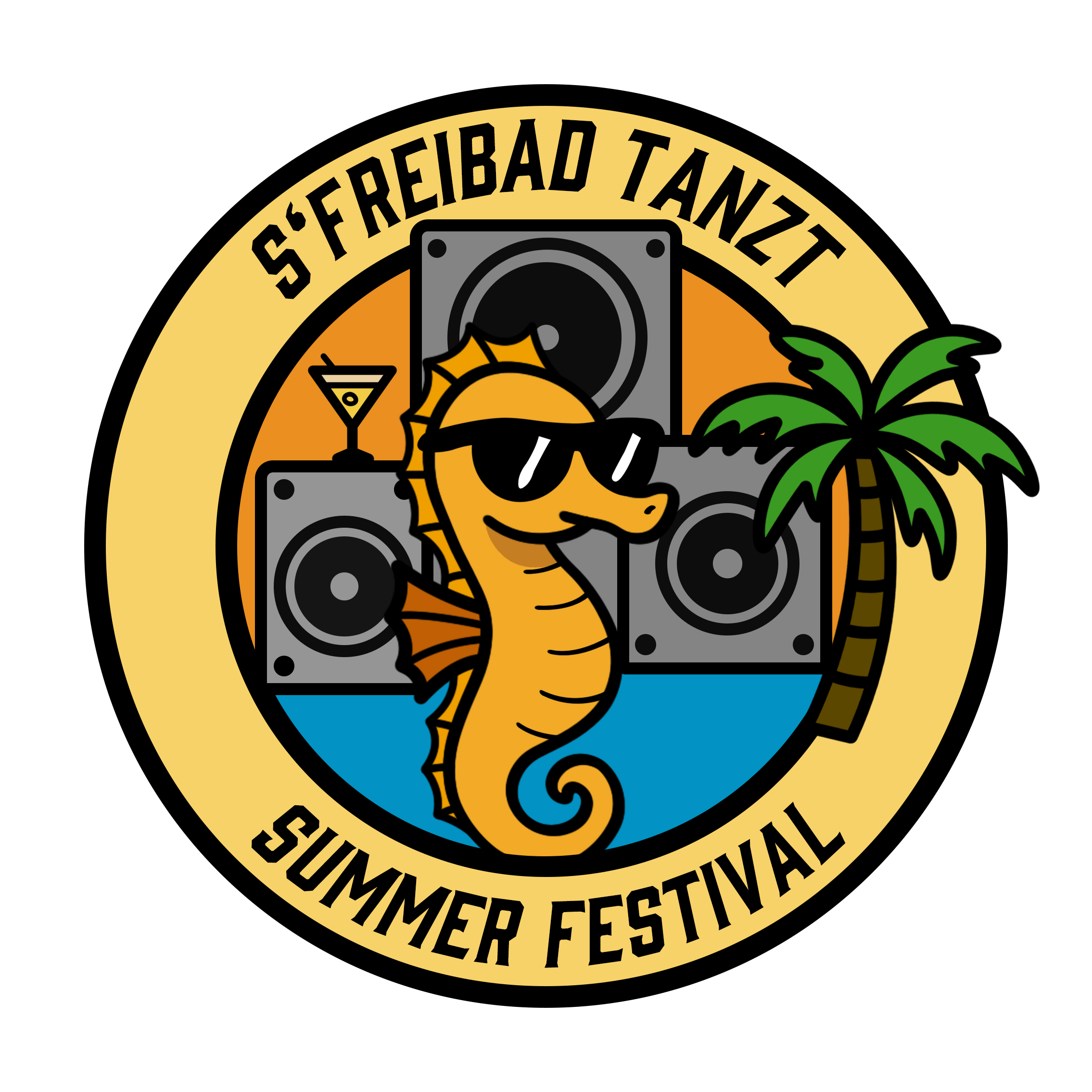 S'Freibad Tanzt Logo